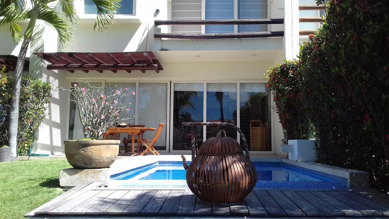 House rental with 4 bedrooms inside of the most exclusive community of El Tigre Nuevo Vallarta